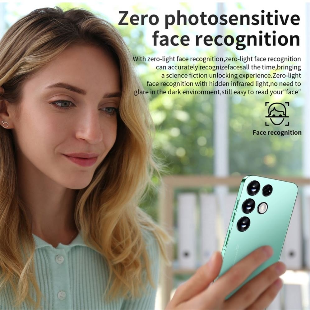 Beautiful Camera 5g Smartphone 7.2inch 48mp+72mp Mobile Phone Android 3g&4g Smart Phone